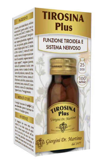 TIROSINA PLUS 100 PASTIGLIE - farmacialombardia.it