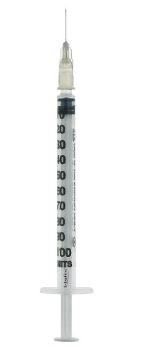 SIRINGA PER INSULINA EXTRAFINE 1ML 100 UI AGO REMOVIBILE 27 GAUGE 0,40X12 MM 1 PEZZO - farmacialombardia.it
