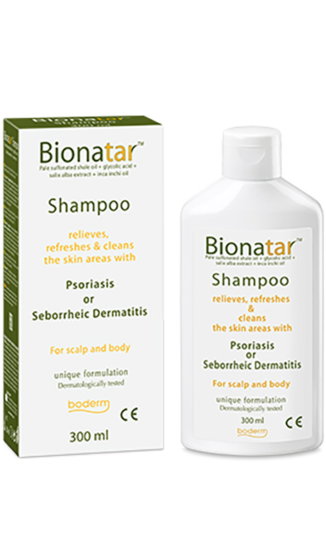 BIONATAR SHAMPOO INDICATO IN PRESENZA DI SINTOMI DI PSORIASI O DERMATITE SEBORROICA 300 ML CE - farmacialombardia.it