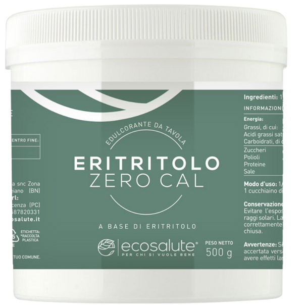 ERITRITOLO ZERO CAL 500 G - farmacialombardia.it