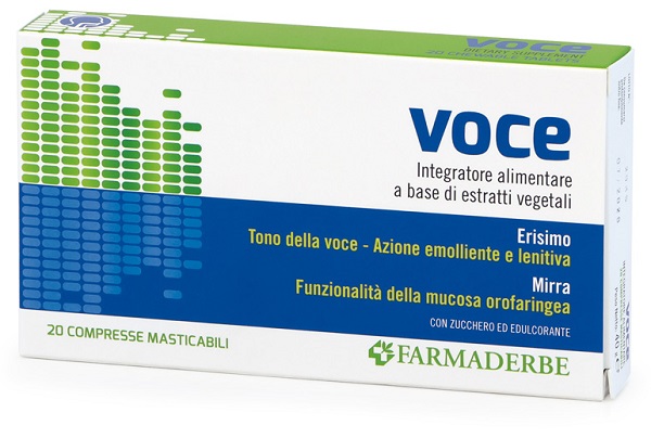 VOCE 20 COMPRESSE MASTICABILI - farmacialombardia.it