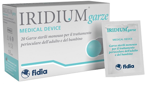 IRIDIUM GARZA OCULARE MEDICATA IN TESSUTO NON TESSUTO 20 PEZZI - farmacialombardia.it