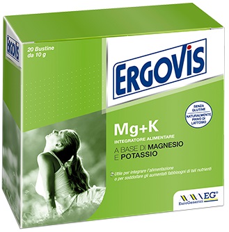 ERGOVIS MG+K 20 BUSTE 10 G - farmacialombardia.it