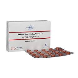 BROMELINA ANGENERICO 20 COMPRESSE RIVESTITE - farmacialombardia.it
