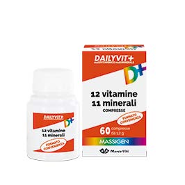 MASSIGEN DAILYVIT 12 VITAMINE 11 MINERALI 60 COMPRESSE RIVESTITE - farmacialombardia.it