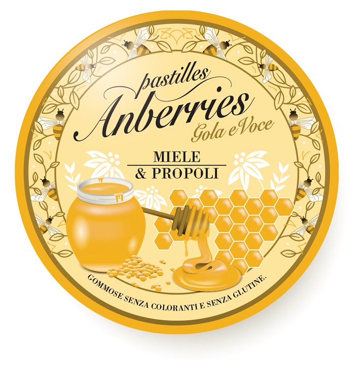 ANBERRIES MIELE PROPOLI 55 G - farmacialombardia.it