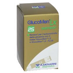STRISCE MISURAZIONE GLICEMIA GLUCOMEN LX PLUS 25 PEZZI - farmacialombardia.it