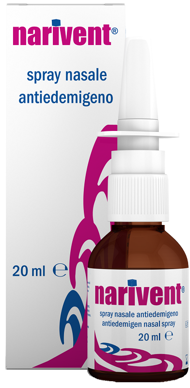 SPRAY NASALE ANTIEDEMIGENO NARIVENT FLACONE 20 ML - farmacialombardia.it