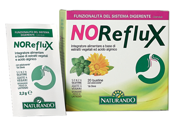 NOREFLUX INTEGRATORE ALIMENTARE 20 BUSTINE - farmacialombardia.it