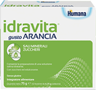 IDRAVITA GUSTO ARANCIA 12 BUSTINE DA 6,25 G - farmacialombardia.it