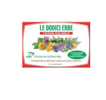 LE DODICI ERBE 20 BUSTINE - farmacialombardia.it