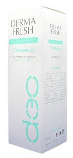 DERMAFRESH PELLE NORMALE CLASSICO DEODORANTE 100 ML - farmacialombardia.it