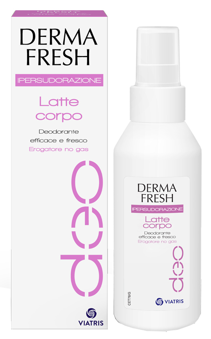 DERMAFRESH IPERSUDORAZIONE LATTE CORPO DEODORANTE 100 ML - farmacialombardia.it