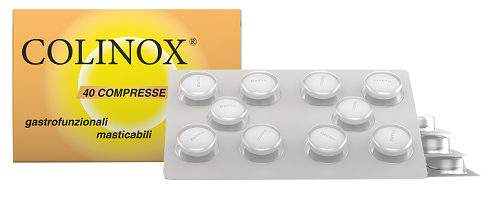 COLINOX 40 COMPRESSE MASTICABILI GASTROFUNZIONALI 56 G - farmacialombardia.it