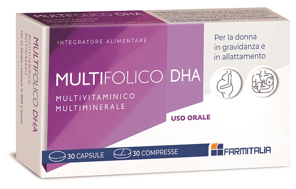 MULTIFOLICO DHA 30 CAPSULE + 30 COMPRESSE - farmacialombardia.it