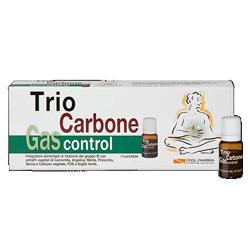 TRIOCARBONE GAS CONTROL 7 FLACONCINI 10 ML - farmacialombardia.it
