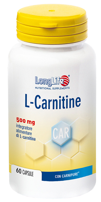 LONGLIFE L-CARNITINE 60 CAPSULE DI GELATINA DA 960 MG - farmacialombardia.it