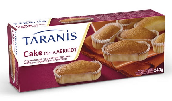 TARANIS TORTINA ALBICOCCA 6 X 40 G - farmacialombardia.it
