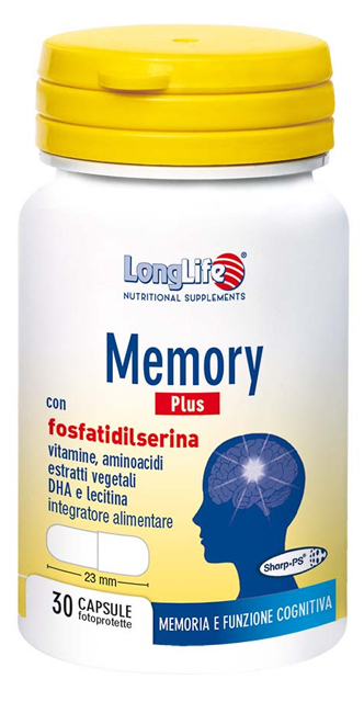 LONGLIFE MEMORY PLUS 30 CAPSULE FOTOPROTETTE - farmacialombardia.it