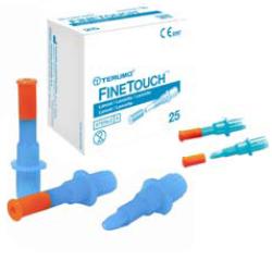 LANCETTE PUNGIDITO FINETOUCH 23 GAUGE 25 PEZZI - farmacialombardia.it