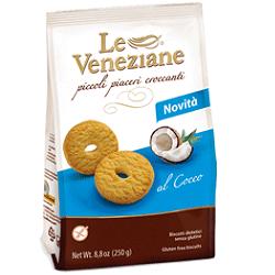 LE VENEZIANE BISCOTTI COCCO 250 G - farmacialombardia.it