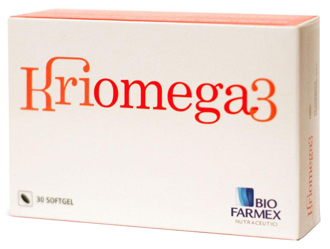 KRIOMEGA 3 30 CAPSULE SOFTGEL - farmacialombardia.it