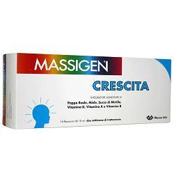MASSIGEN CRESCITA 14 FLACONCINI 10 ML - farmacialombardia.it