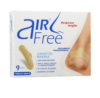AIRFREE CEROTTO NASALE 9PEZZI - farmacialombardia.it