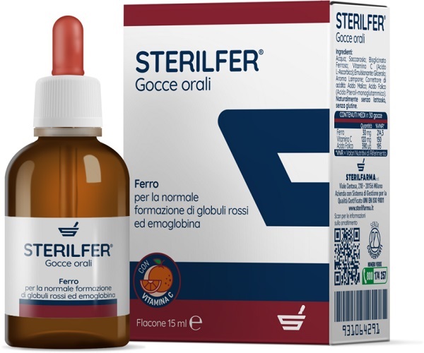 STERILFER GOCCE 15 ML - farmacialombardia.it