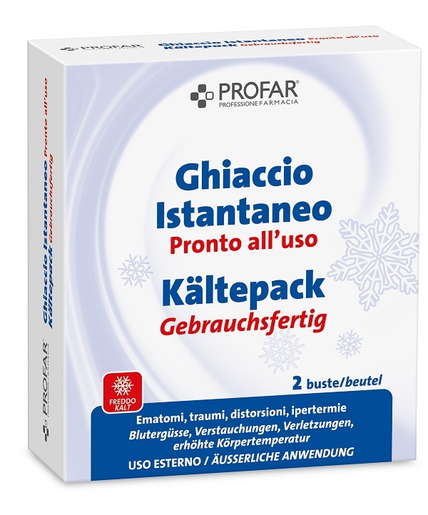 GHIACCIO ISTANTANEO 2 BUSTE PROFAR - farmacialombardia.it