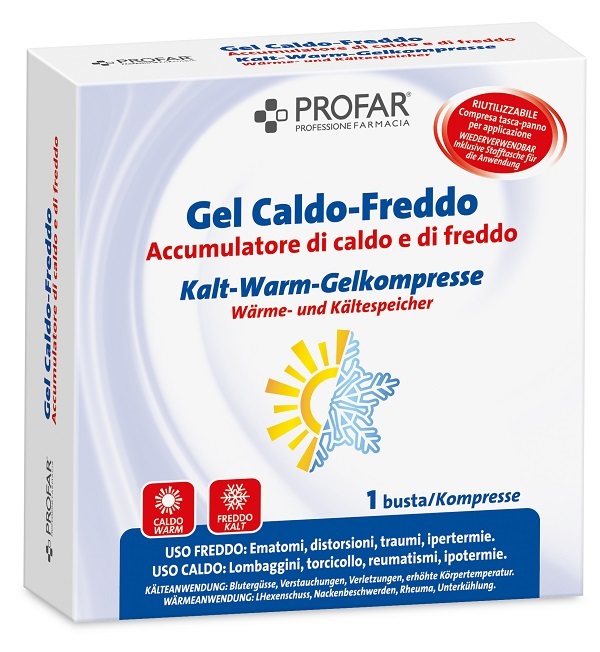 GEL CALDO-FREDDO 1 BUSTA 11X26,5 CM PROFAR - farmacialombardia.it