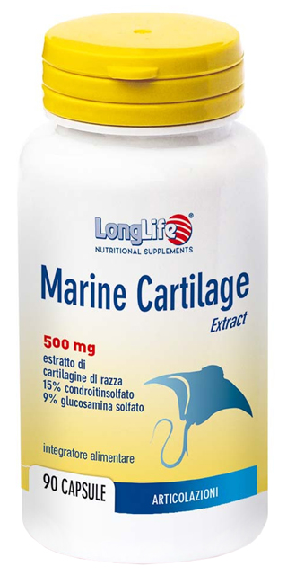 LONGLIFE MARINE CARTILAGE 90 CAPSULE DI GELATINA - farmacialombardia.it