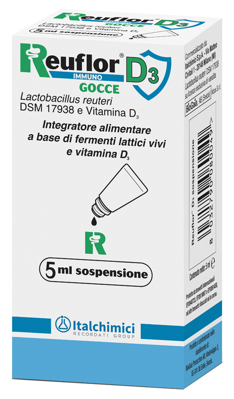 REUFLOR D3 GOCCE 5 ML - farmacialombardia.it