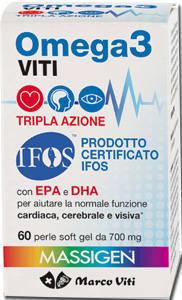 OMEGA3 VITI TRIPLA AZIONE 60 PERLE - farmacialombardia.it