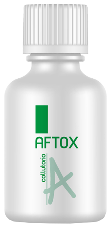 AFTOX COLLUTORIO FLACONE BIANCO, CON TAPPO E MISURINO DISPOSITIVO MEDICO INDICATO IN TUTTE LE LESIONI DEL CAVO ORALE E NEI PROCESSI INFIAMMATORI CORRELATI 100 ML 1 PEZZO - farmacialombardia.it