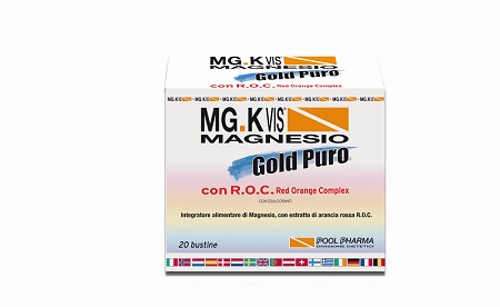 MGK VIS MAGNESIO GOLD PURO 20 BUSTE - farmacialombardia.it