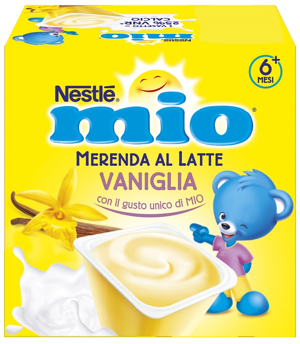 MIO MERENDA VANIGLIA 4 X 100 G - farmacialombardia.it