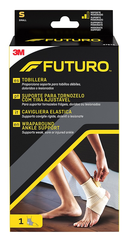 CAVIGLIERA ELASTICA FUTURO MEDIUM DIMENSIONE 20,5/23CM - farmacialombardia.it