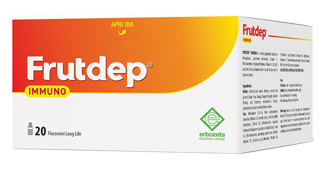 FRUTDEP IMMUNO 20 FLACONCINI 10 ML - farmacialombardia.it