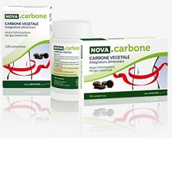 NOVA CARBONE VEGETALE 120 COMPRESSE - farmacialombardia.it