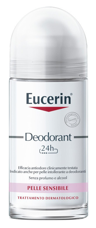 EUCERIN DEODORANTE ROLL-ON PELLI SENSIBILI 50 ML - farmacialombardia.it
