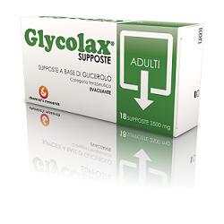 GLYCOLAX 18 SUPPOSTE GLICEROLO 2500MG - farmacialombardia.it