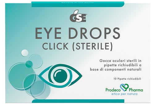 GSE EYE DROPS CLICK GOCCE OCULARI 10 PIPETTE 0,5 ML - farmacialombardia.it
