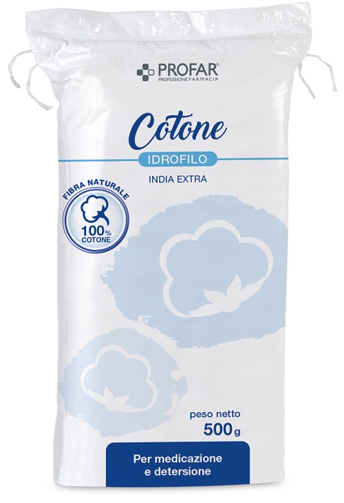 COTONE IDROFILO PROFAR INDIA EXTRA 500 G - farmacialombardia.it