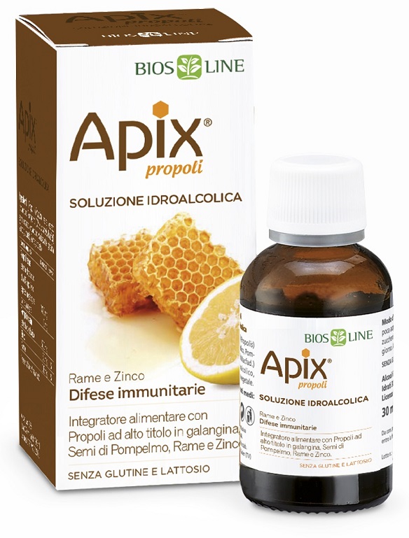 APIX PROPOLI SOLUZIONE IDROALCOLICA 30 ML BIOSLINE - farmacialombardia.it