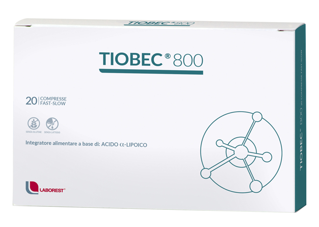 TIOBEC 800 20 COMPRESSE FAST-SLOW 36 G - farmacialombardia.it