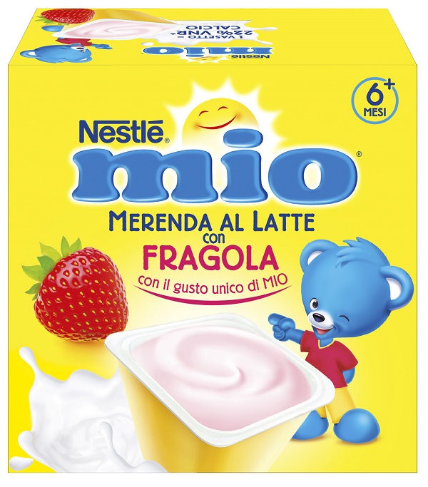 MIO MERENDA FRAGOLA 4 X 100 G - farmacialombardia.it