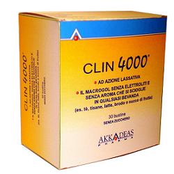 CLIN 4000 LASSATIVO 30 BUSTINE MONOUSO 10 G SENZA ZUCCHERO - farmacialombardia.it