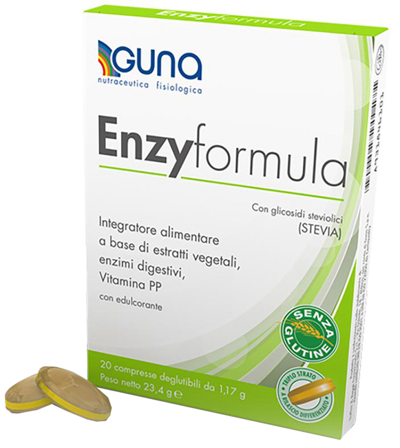 ENZYFORMULA 20 COMPRESSE DEGLUTIBILI - farmacialombardia.it