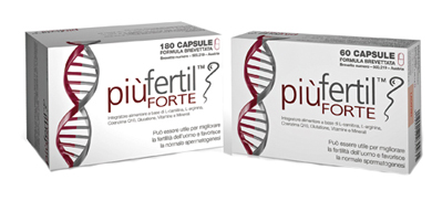 PIU' FERTIL FORTE 60 CAPSULE - farmacialombardia.it
